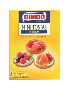 MINI TOSTAS ORTIZ REDONDAS 30 UDS. 100 GR.