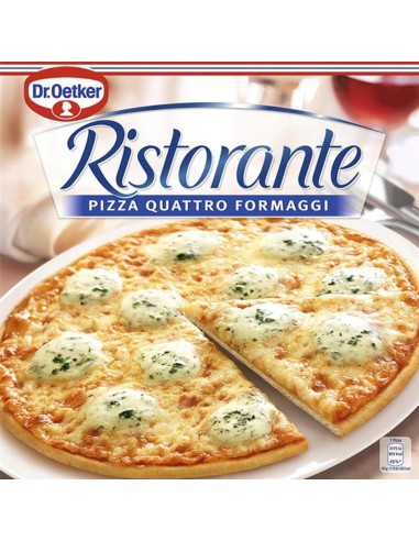 PIZZA RISTORANTE 4 QUESOS 340 GR.