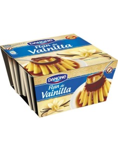 FLAN VAINILLA DANONE PACK-4 UDS.