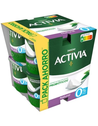 ACTIVIA 0% NATURAL PACK- 8 UDS.
