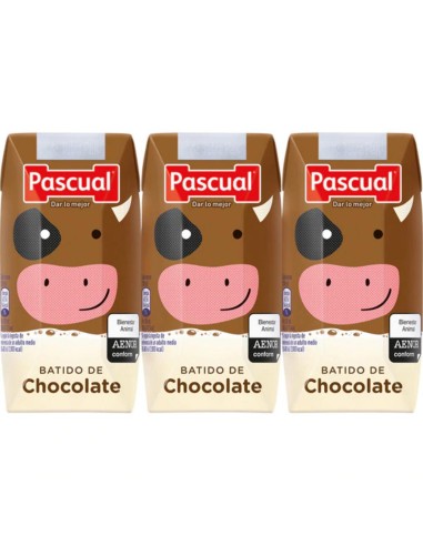 BATIDO PASCUAL CHOCOLATE PAK 3 200ML