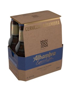 CERVEZA ALHAMBRA SIN ALCOHOL 1/4 PACK-6