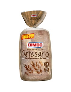 PAN BIMBO ARTESANO 550 GR.