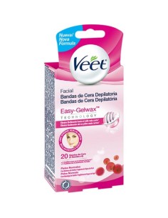 DEPILATORIO VEET BANDA FACIAL EXPERT  16