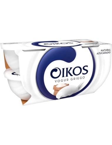 OIKOS NATURAL AZUCARADO PCK-4 UDS.
