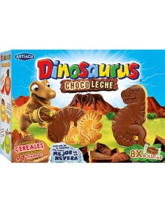 GLLTAS. DINOSAURIOS CHOCO-LECHE 255 GRS