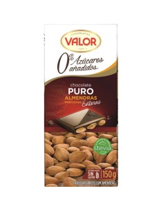 CHCTE. VALOR S/AZUCAR PURO ALMENDRA 150