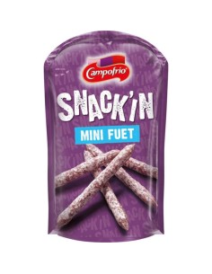 SNACKIN MINI FUET 50 GR. CAMPOFRIO.