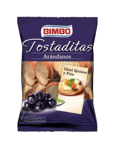 MINI TOSTAS ORTIZ ARANDANOS 90 GRS.