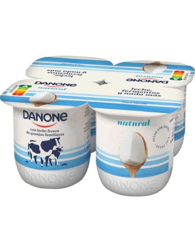 DANONE NATURAL PACK-4 UDS.