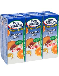 LECHE+ZUMO FUNCIONA DON SIMON CARIBE PK-6 200 ML