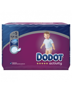 PAÑAL DODOT ACTIVITY T.5 52 UND.  11-16