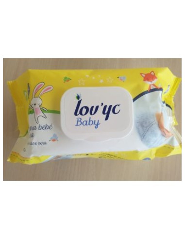 TOALLITAS HUMEDAS LOV YC 20 UDS