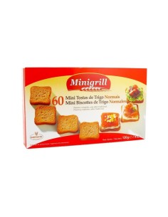 BISCOTES MINI MINIGRILL DIATOSTA CAJA 120 GRS