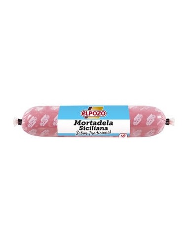 MORTADELA EL POZO SICILIANA MINI 300 GR.