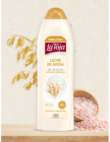 GEL LA TOJA AVENA 600 ML