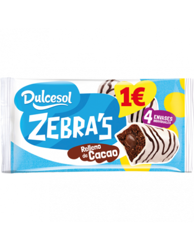 ZEBRAS DULCESOL PACK-3