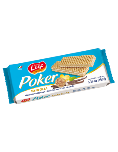GALLETAS POKER VAINILLA 4 UDS. 180 GR.