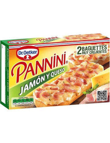 PANNINI JAMON QUESO DR. OETKER 2 UNI.