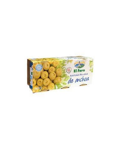 ACEITUNAS FARO RELLENAS PK-3 1/8 150 GR